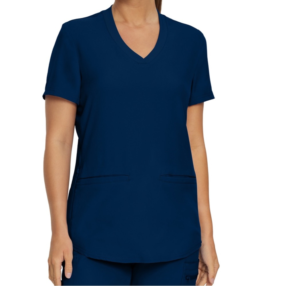 New Landau Forward Vneck Top Scrub 3 Pocket